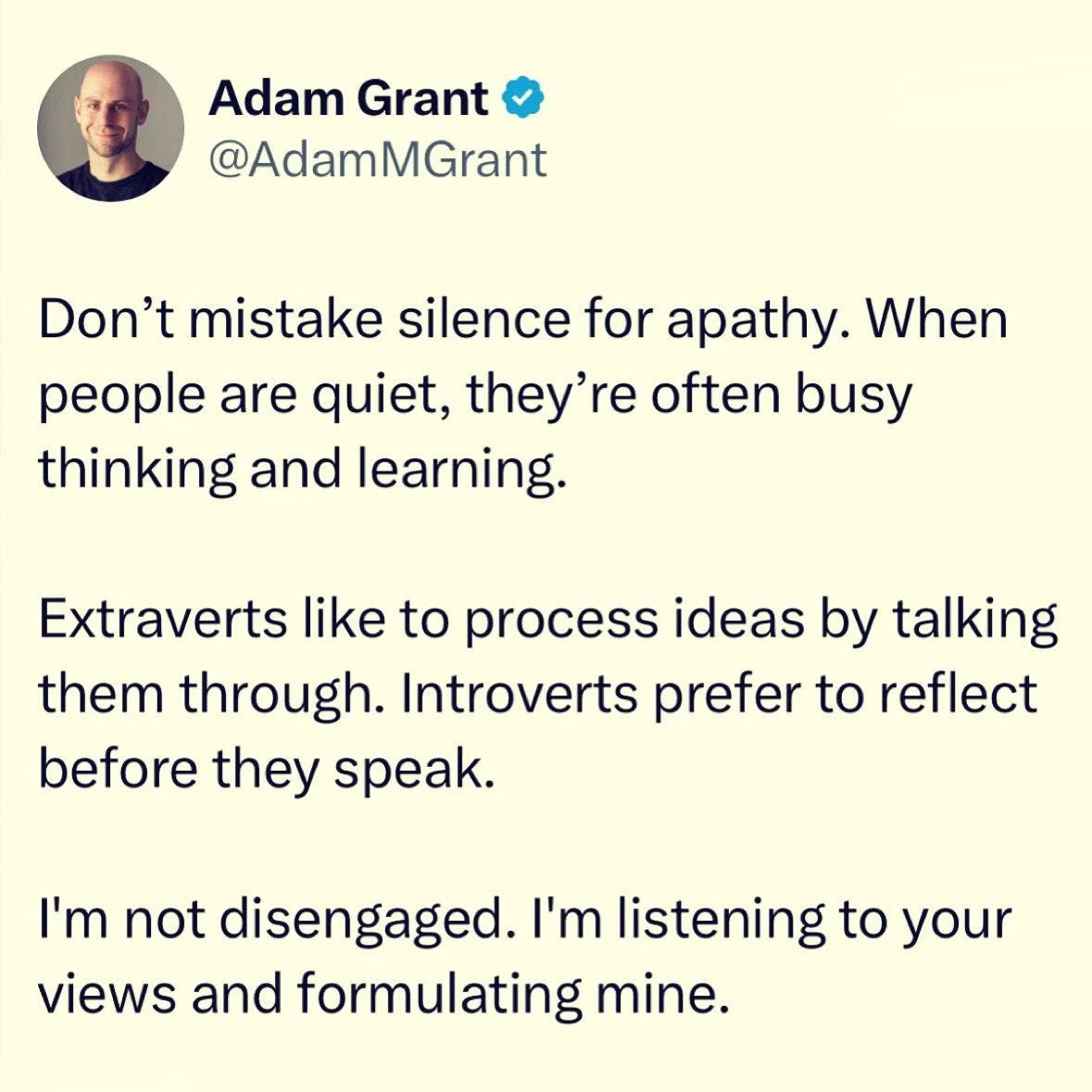 Adam Grant Introverts