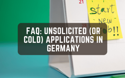 FAQ: Unsolicited (or Cold) Applications In Germany
