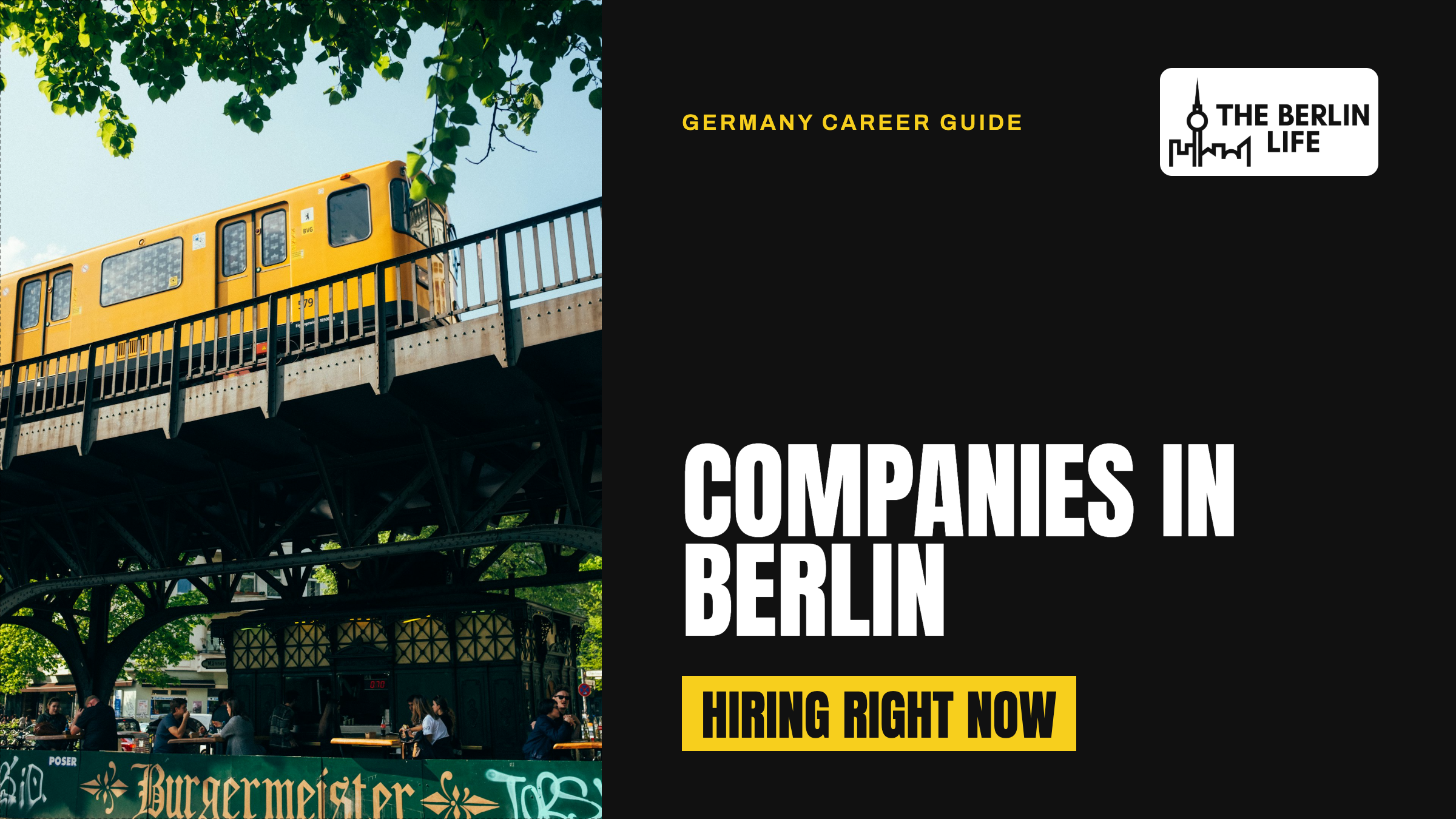 Companies In Berlin Hiring Right Now - The Berlin Life - Career Guide Germany Companies In Berlin Hiring Right Now - The Berlin Life - Career Guide Germany