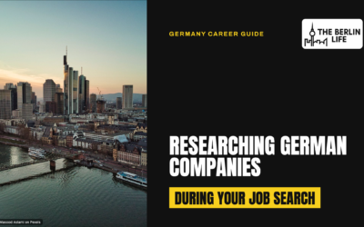 Researching German Companies During Your Job Search